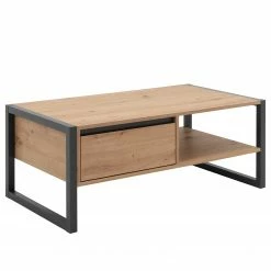 Red Living Couchtisch Denville - Eiche Artisan Dekor / Anthrazit