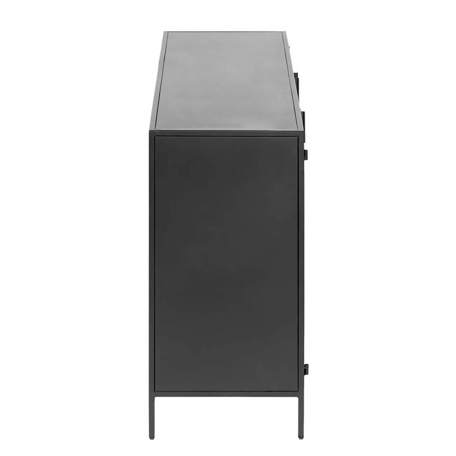 Red Living Sideboard Exford - Metall - Schwarz 3 Red Living Sideboard Exford - Metall - Schwarz – Bild 3