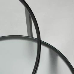 Norrwood Beistelltisch Gilman (2er Set) - Glas / Metall - Schwarz 5 Norrwood Beistelltisch Gilman (2er Set) - Glas / Metall - Schwarz -Wohnzimmermöbel boutique en ligne 1000215310 200612 09130300082 DETAILS P000000001000215310