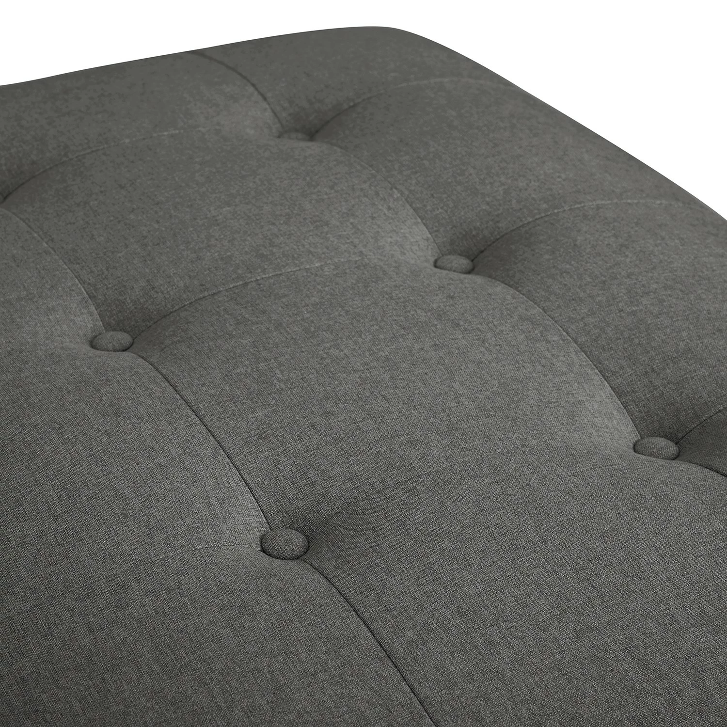 Mørteens Polsterhocker Hamina I - Flanell - Dunkelgrau 7 Mørteens Polsterhocker Hamina I - Flanell - Dunkelgrau – Bild 7