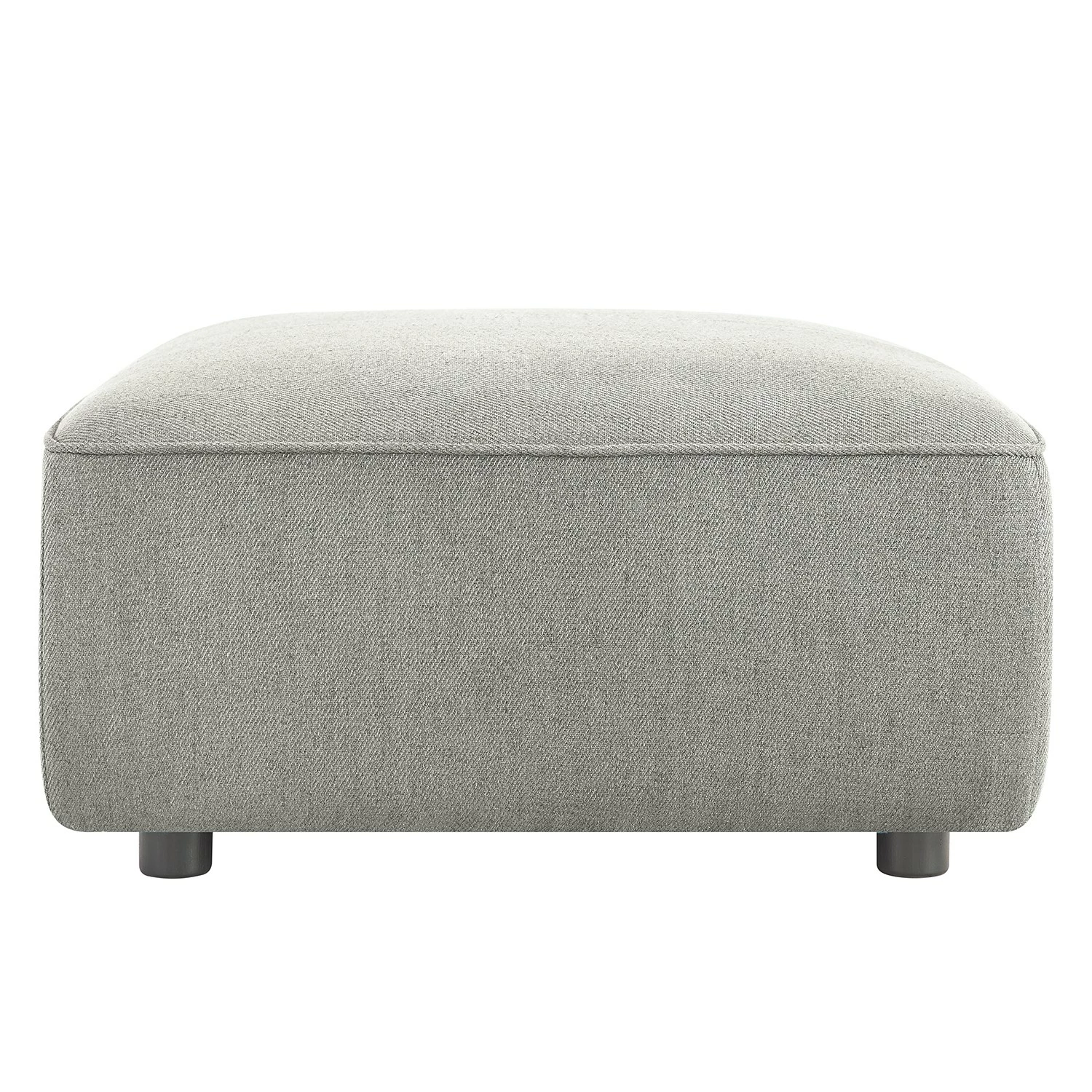 Fredriks Polsterhocker Berlou I - Webstoff - Grau 4 Fredriks Polsterhocker Berlou I - Webstoff - Grau – Bild 4