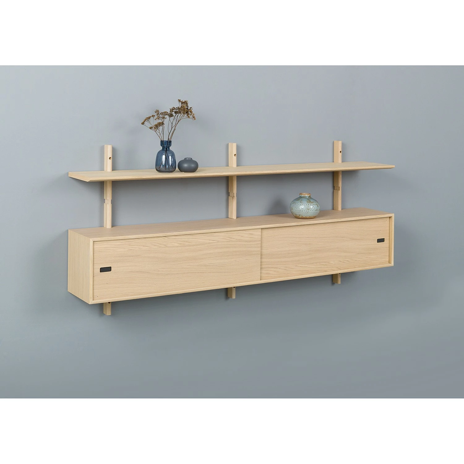 Studio Copenhagen Wandregal Lautaro III - Eiche teilmassiv - Eiche Hell 2 Studio Copenhagen Wandregal Lautaro III - Eiche teilmassiv - Eiche Hell – Bild 2