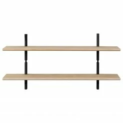 Studio Copenhagen Wandregal Lautaro IX - Eiche teilmassiv - Eiche Hell / Eiche Schwarz 7 Studio Copenhagen Wandregal Lautaro IX - Eiche teilmassiv - Eiche Hell / Eiche Schwarz -Wohnzimmermöbel boutique en ligne 1000216683 200820 06190700293 DETAILS P000000001000216683