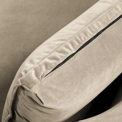 Studio Copenhagen Modullongchair Buckley I - Samt Shyla: Beige - 196 x 146 cm - Ausrichtung rechts -Wohnzimmermöbel boutique en ligne 1000216859 201112 16405700071 DETAILS P000000001000216859