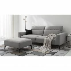 Studio Copenhagen Sofa Berrie (3-Sitzer) - Webstoff Milan: Hellgrau -Wohnzimmermöbel boutique en ligne 1000217043 210208 16100400002 MOOD DETAILS P000000001000217043 mood