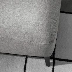 Studio Copenhagen Polsterhocker Berrie - Webstoff Milan: Hellgrau -Wohnzimmermöbel boutique en ligne 1000217333 210202 11080700025 DETAILS P000000001000217333