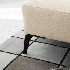 Studio Copenhagen Ecksofa Berrie I - Webstoff Saia: Beige - Breite: 266 cm - Longchair davorstehend links -Wohnzimmermöbel boutique en ligne 1000217457 210222 09072000216 DETAILS P000000001000217457