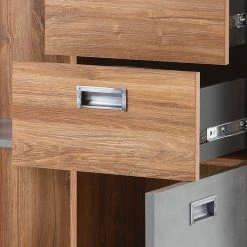 Ars manufacti Wohnwand Marton IV (4-teilig) - Eiche Stirling Dekor / Anthrazit -Wohnzimmermöbel boutique en ligne 1000217604 200630 09280900071 DETAILS P000000001000217604