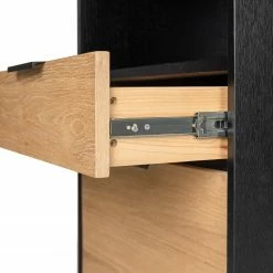 Studio Copenhagen Regal Xavi - Echtholzfurnier / Metall - Eiche / Eiche Schwarz 22 Studio Copenhagen Regal Xavi - Echtholzfurnier / Metall - Eiche / Eiche Schwarz -Wohnzimmermöbel boutique en ligne 1000218026 220107 12570000086 DETAILS P000000001000218026