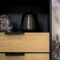 Studio Copenhagen Regal Xavi - Echtholzfurnier / Metall - Eiche / Eiche Schwarz 26 Studio Copenhagen Regal Xavi - Echtholzfurnier / Metall - Eiche / Eiche Schwarz -Wohnzimmermöbel boutique en ligne 1000218026 220107 12570100094 DETAILS P000000001000218026