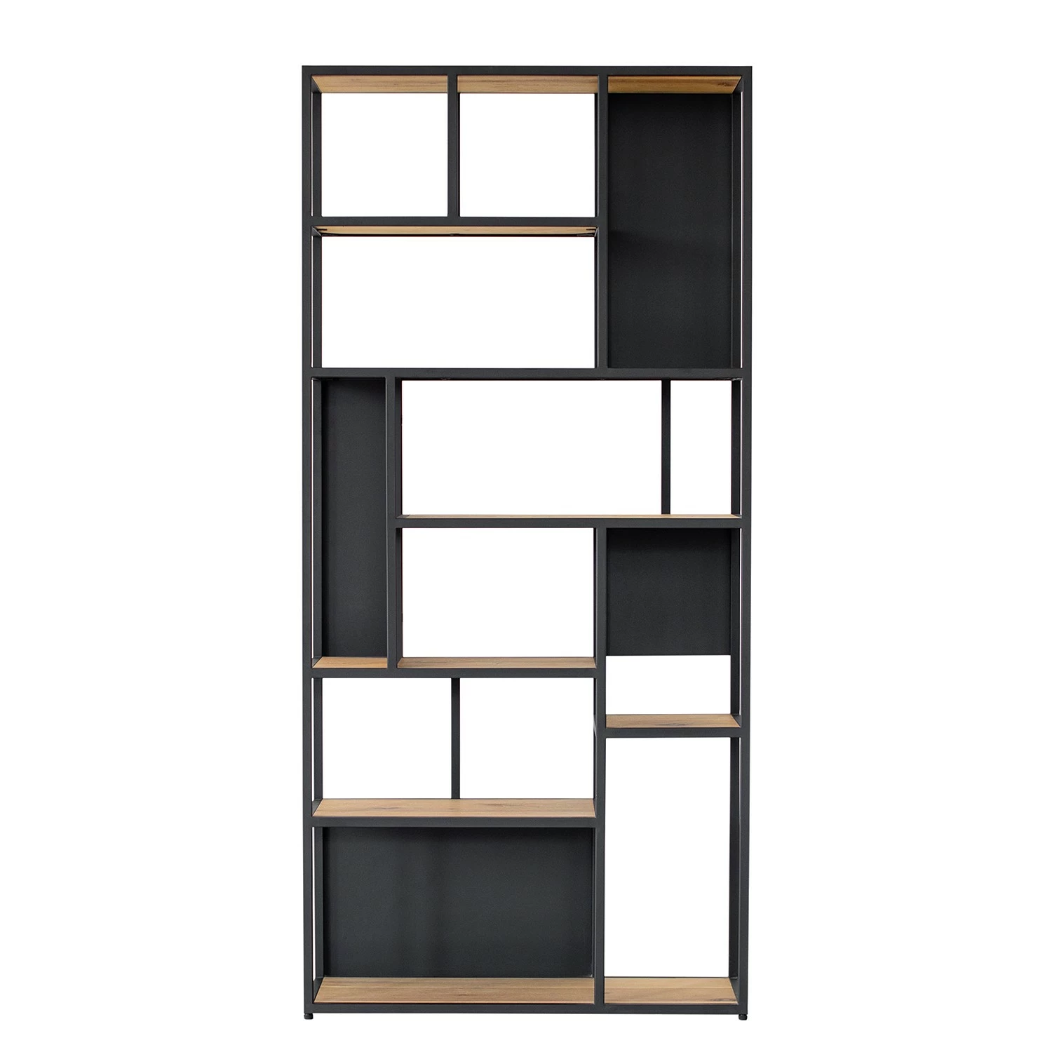Studio Copenhagen Regal Flox II - Echtholzfurnier / Metall - Eiche / Schwarz 4 Studio Copenhagen Regal Flox II - Echtholzfurnier / Metall - Eiche / Schwarz – Bild 4