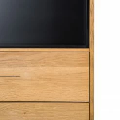 Studio Copenhagen Highboard Flox - Echtholzfurnier / Metall - Eiche / Schwarz -Wohnzimmermöbel boutique en ligne 1000218128 210901 08134700017 DETAILS P000000001000218128