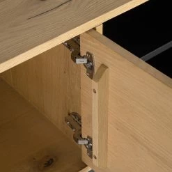 Studio Copenhagen TV-Lowboard Flox II - Echtholzfurnier / Metall - Eiche / Schwarz 20 Studio Copenhagen TV-Lowboard Flox II - Echtholzfurnier / Metall - Eiche / Schwarz -Wohnzimmermöbel boutique en ligne 1000218134 210720 12054000008 DETAILS P000000001000218134