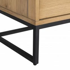 Studio Copenhagen TV-Lowboard Flox II - Echtholzfurnier / Metall - Eiche / Schwarz 22 Studio Copenhagen TV-Lowboard Flox II - Echtholzfurnier / Metall - Eiche / Schwarz -Wohnzimmermöbel boutique en ligne 1000218134 210720 12062500010 DETAILS P000000001000218134