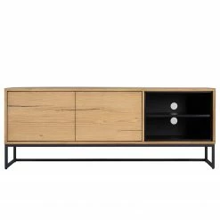 Studio Copenhagen TV-Lowboard Flox II - Echtholzfurnier / Metall - Eiche / Schwarz 16 Studio Copenhagen TV-Lowboard Flox II - Echtholzfurnier / Metall - Eiche / Schwarz -Wohnzimmermöbel boutique en ligne 1000218134 210720 12091700019 DETAILS P000000001000218134