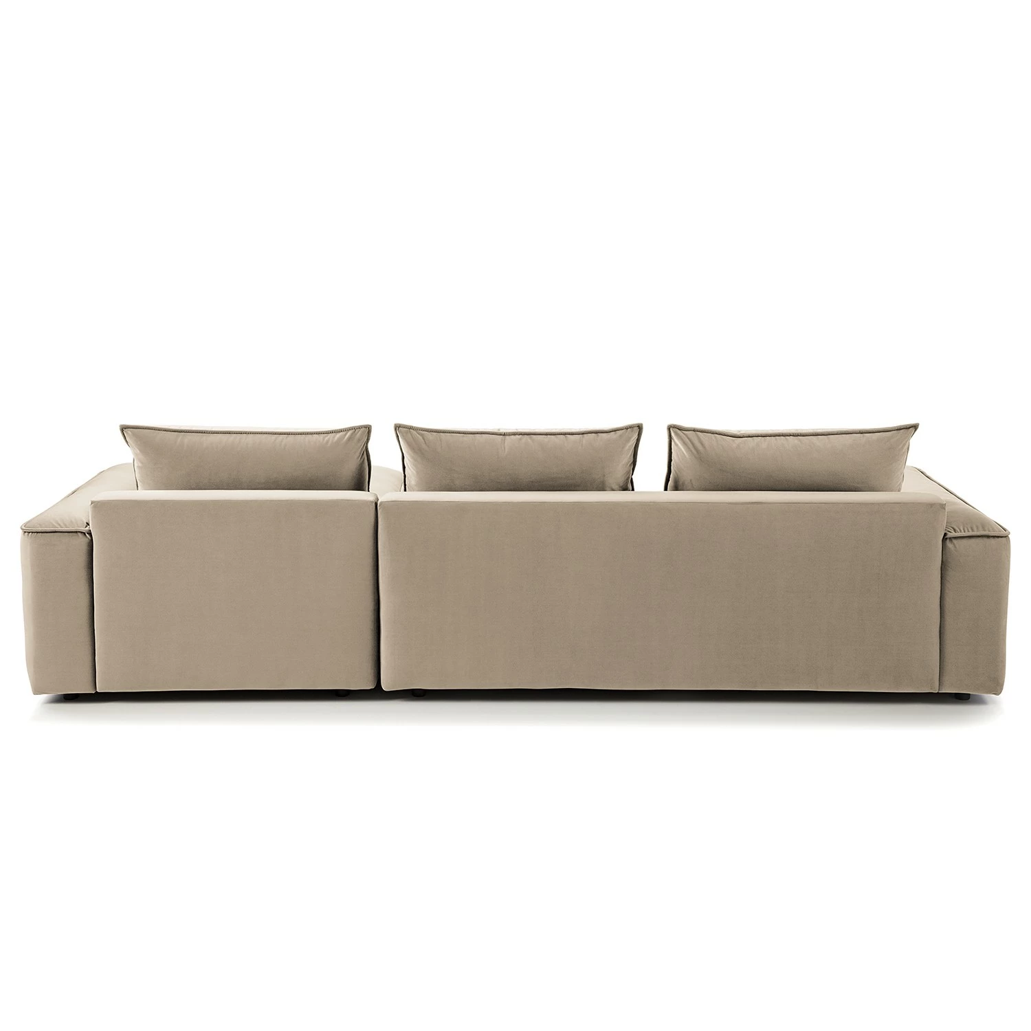 Studio Copenhagen Ecksofa Buckley II - Samt Shyla: Beige - Longchair davorstehend rechts 6 Studio Copenhagen Ecksofa Buckley II - Samt Shyla: Beige - Longchair davorstehend rechts – Bild 6