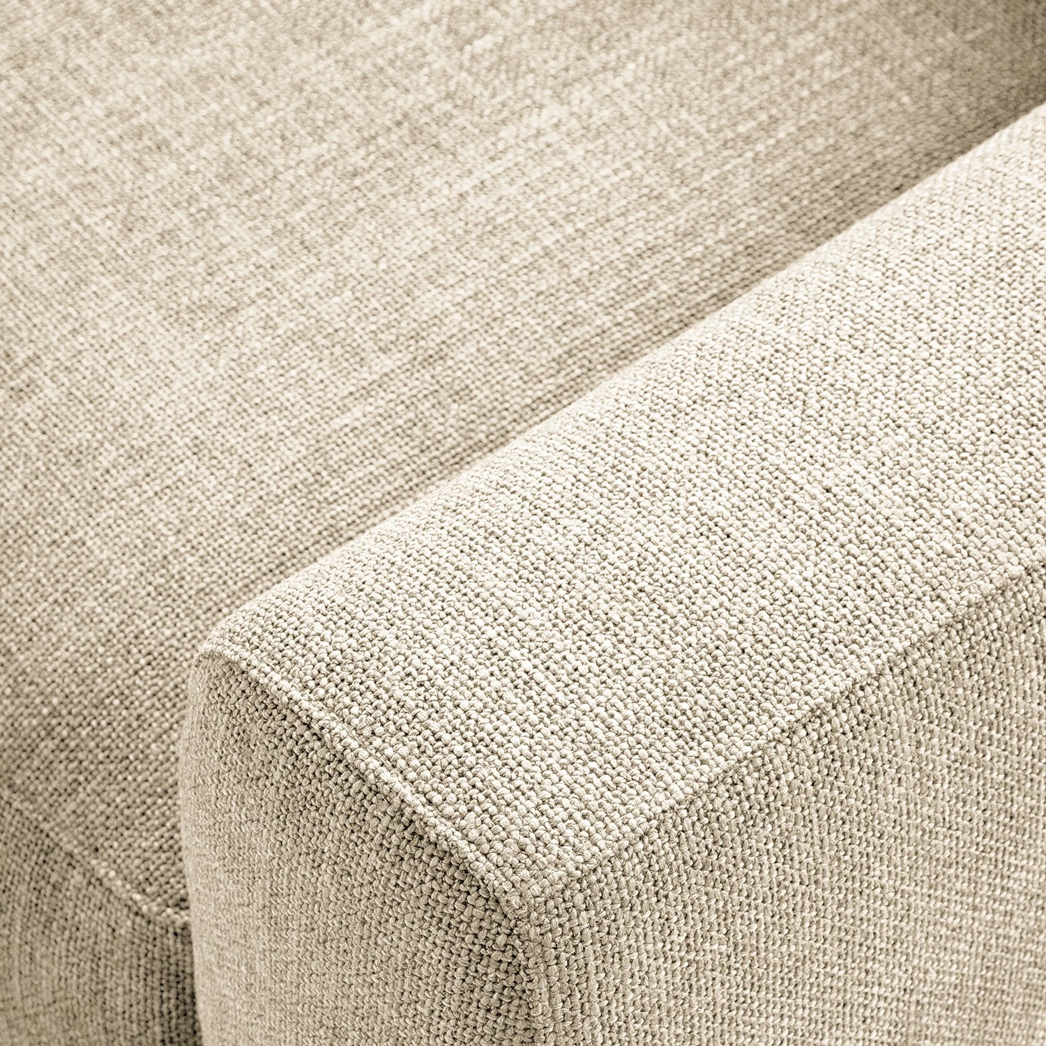Studio Copenhagen Ecksofa Willows I - Webstoff Amila: Beige - Ottomane davorstehend links 17 Studio Copenhagen Ecksofa Willows I - Webstoff Amila: Beige - Ottomane davorstehend links – Bild 17
