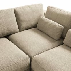 Studio Copenhagen Ecksofa Willows I - Webstoff Amila: Beige - Ottomane davorstehend links 48 Studio Copenhagen Ecksofa Willows I - Webstoff Amila: Beige - Ottomane davorstehend links -Wohnzimmermöbel boutique en ligne 1000218179 201112 16422200805 DETAILS P000000001000218179