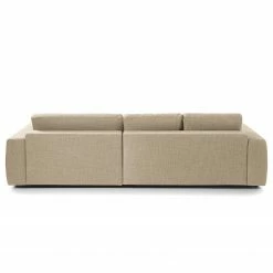 Studio Copenhagen Ecksofa Willows III - Webstoff Amila: Beige - Longchair davorstehend rechts -Wohnzimmermöbel boutique en ligne 1000218220 201215 18330300278 DETAILS P000000001000218220