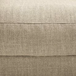 Studio Copenhagen Ecksofa Willows III - Webstoff Amila: Beige - Longchair davorstehend rechts -Wohnzimmermöbel boutique en ligne 1000218220 201215 18330300283 DETAILS P000000001000218220