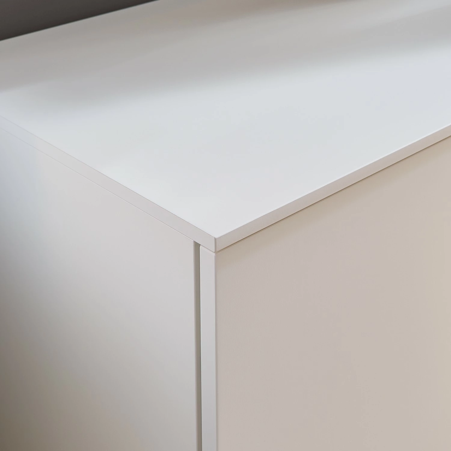 GWINNER Wohnkombination Misano III (2-teilig) - Weiß / Wildeiche - Mit Beleuchtung 7 GWINNER Wohnkombination Misano III (2-teilig) - Weiß / Wildeiche - Mit Beleuchtung – Bild 7