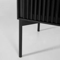 Studio Copenhagen Highboard Dowland - Echtholzfurnier - Eiche Schwarz -Wohnzimmermöbel boutique en ligne 1000218356 210303 06480700011 DETAILS P000000001000218356