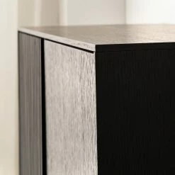 Studio Copenhagen Highboard Dowland - Echtholzfurnier - Eiche Schwarz -Wohnzimmermöbel boutique en ligne 1000218356 210311 08052700016 DETAILS P000000001000218356