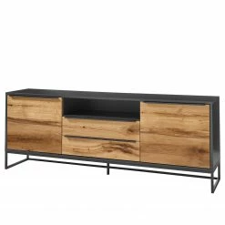 Red Living Sideboard Barview II - Echtholzfurnier - Eiche / Anthrazit -Wohnzimmermöbel boutique en ligne 1000218373 201118 06054300034 DETAILS P000000001000218373