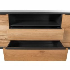 Red Living Sideboard Barview II - Echtholzfurnier - Eiche / Anthrazit -Wohnzimmermöbel boutique en ligne 1000218373 210303 09075300005 DETAILS P000000001000218373