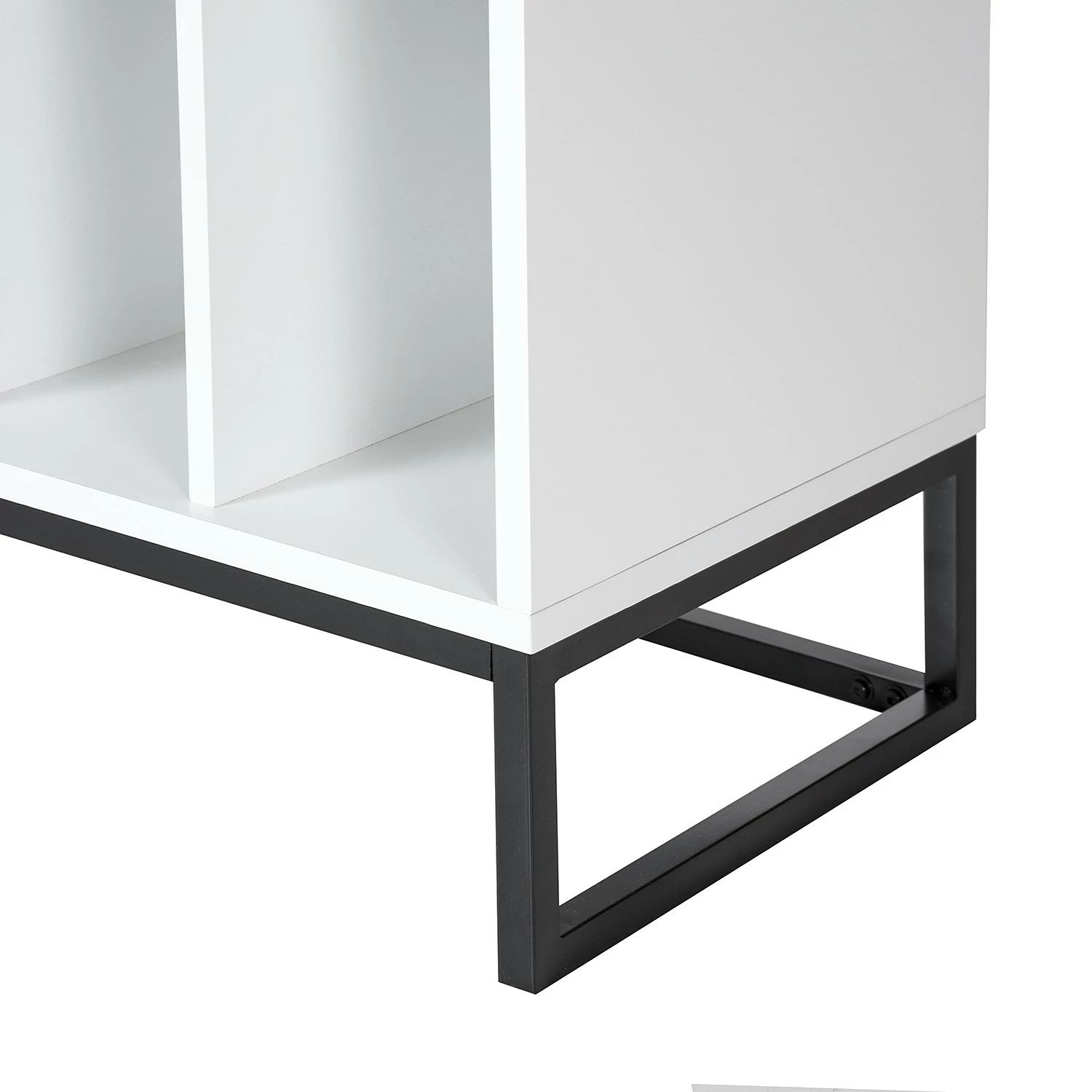 Fredriks Highboard White Hall - Matt Weiß / Schwarz 10 Fredriks Highboard White Hall - Matt Weiß / Schwarz – Bild 10