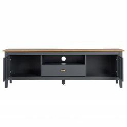 Maison Belfort TV-Lowboard Rivery II - Kiefer massiv - Anthrazit 13 Maison Belfort TV-Lowboard Rivery II - Kiefer massiv - Anthrazit -Wohnzimmermöbel boutique en ligne 1000218461 220620 050 DETAILS P000000001000218461