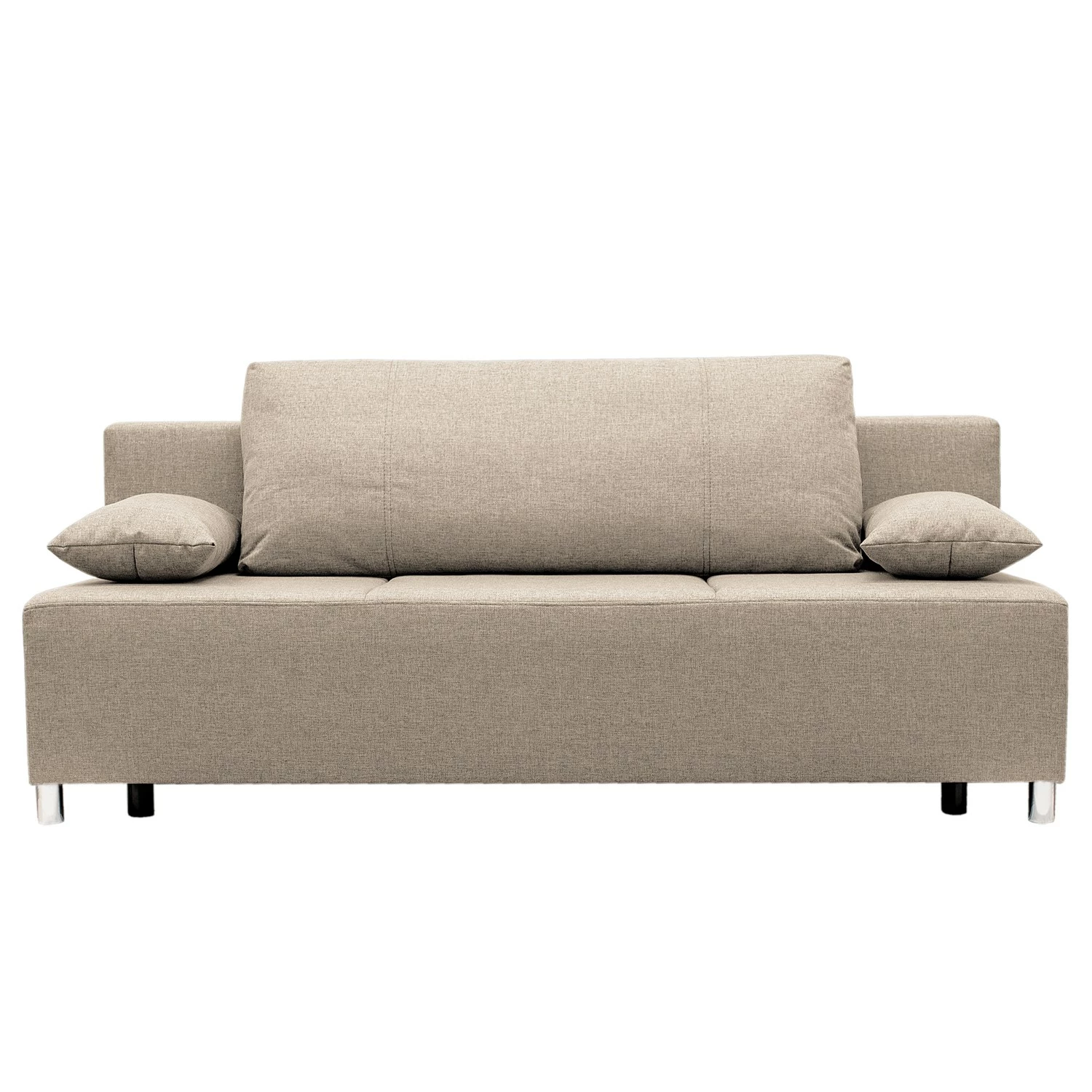 Fredriks Schlafsofa Pahala - Webstoff - Beige 2 Fredriks Schlafsofa Pahala - Webstoff - Beige – Bild 2