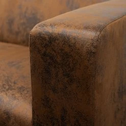 Fredriks Sofa Dacula I - Antiklederlook - Webstoff Afua: Braun -Wohnzimmermöbel boutique en ligne 1000218616 210202 11573900031 DETAILS P000000001000218616