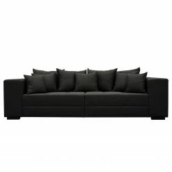Fredriks Bigsofa Colwall I - Webstoff - Webstoff Etje: Dunkelbraun
