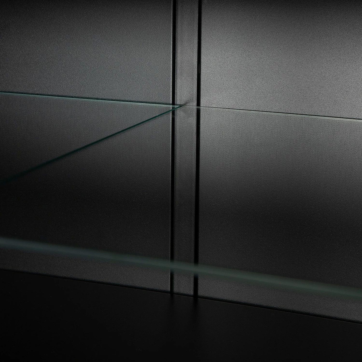 Ars manufacti TV-Lowboard Kayys - Glas / Metall - Schwarz 15 Ars manufacti TV-Lowboard Kayys - Glas / Metall - Schwarz – Bild 15