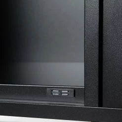 Ars manufacti Sideboard Kayys - Glas / Metall - Schwarz -Wohnzimmermöbel boutique en ligne 1000219025 210330 15113700031 DETAILS P000000001000219025