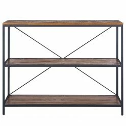 Ars manufacti Regal Grasby - Altholz Pinie / Metall - Pinie Dunkel / Schwarz -Wohnzimmermöbel boutique en ligne 1000219219 220303 030 DETAILS P000000001000219219