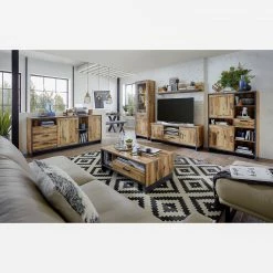 Ridgevalley Wandboard Priay - Lärche Dekor / Graphit - Breite: 155 cm 8 Ridgevalley Wandboard Priay - Lärche Dekor / Graphit - Breite: 155 cm -Wohnzimmermöbel boutique en ligne 1000220671 200819 06340200028 MOOD DETAILS P000000001000220671 mood