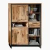 Ridgevalley Highboard Priay - Lärche Dekor / Graphit