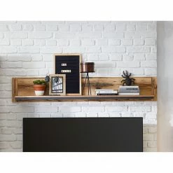 Ridgevalley Wohnwand Priay III (4-teilig) - Inkl. Beleuchtung - Lärche Dekor / Graphit -Wohnzimmermöbel boutique en ligne 1000221769 200831 14271800031 MOOD DETAILS P000000001000221769 mood