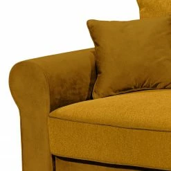 Fredriks Sofa Marcola (2-Sitzer) - Webstoff; Microfaser - Microfaser Salvo: Ocker -Wohnzimmermöbel boutique en ligne 1000222084 201119 09421100011 DETAILS P000000001000222084