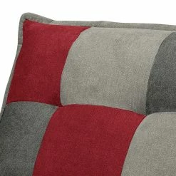 Fredriks Sofa Tutu (2-Sitzer) - Microfaser - Microfaser Ranu Patchwork: Beere / Grau -Wohnzimmermöbel boutique en ligne 1000222110 201113 13044600336 DETAILS P000000001000222110