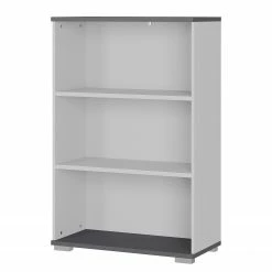 Germania Aktenregal GW-Profi 2.0 - Hellgrau / Graphit - Höhe: 123 cm