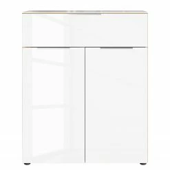 Germania Kommode Oakland II - Glas - Weiß / Eiche Navarra Dekor 8 Germania Kommode Oakland II - Glas - Weiß / Eiche Navarra Dekor -Wohnzimmermöbel boutique en ligne 1000223280 200826 06234600029 DETAILS P000000001000223280