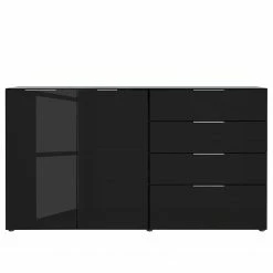 Germania Sideboard Oakland II - Glas - Schwarz -Wohnzimmermöbel boutique en ligne 1000223292 200826 06244100093 DETAILS P000000001000223292