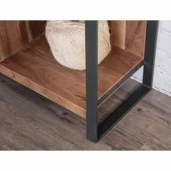 Ars manufacti Highboard Leyma - Rattan / Akazie massiv - Akazie / Anthrazit -Wohnzimmermöbel boutique en ligne 1000223472 200826 12351800027 DETAILS P000000001000223472