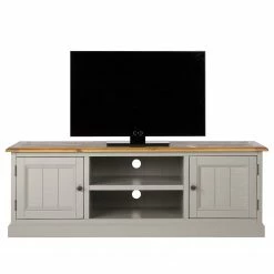 Maison Belfort TV-Lowboard Lavalle - Kiefer teilmassiv - Kiefer / Hellgrau -Wohnzimmermöbel boutique en ligne 1000224141 210609 11180800001 DETAILS P000000001000224141