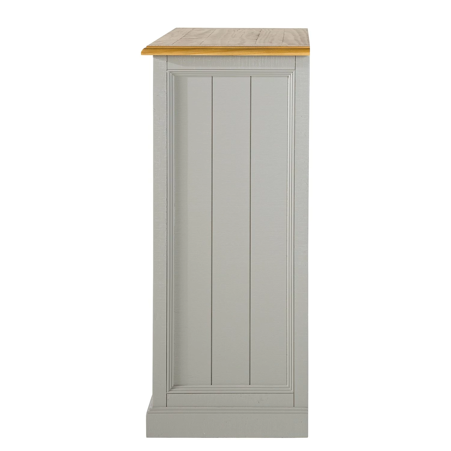 Maison Belfort Kommode Lavalle II - Kiefer teilmassiv - Kiefer / Hellgrau 5 Maison Belfort Kommode Lavalle II - Kiefer teilmassiv - Kiefer / Hellgrau – Bild 5