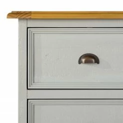 Maison Belfort Kommode Lavalle II - Kiefer teilmassiv - Kiefer / Hellgrau 18 Maison Belfort Kommode Lavalle II - Kiefer teilmassiv - Kiefer / Hellgrau -Wohnzimmermöbel boutique en ligne 1000224203 210623 13275600013 DETAILS P000000001000224203