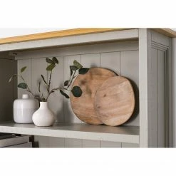 Maison Belfort Regal Lavalle - Kiefer teilmassiv - Kiefer / Hellgrau -Wohnzimmermöbel boutique en ligne 1000224204 210723 09290000020 DETAILS P000000001000224204